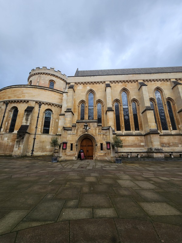 Temple Church in London England. Stronghold of the Knights Templar Order of England and final resting place of William Marshal.