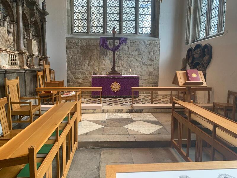 A chapel within the Tower of London known as the Chapel of St Peter ad Vincula. This is where the most famous prisoners of the tower were buried after their executions. Katherine Howard was one of three queens buried here.