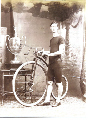 Frank Shorland with the Cuca Cocoa Challenge Cup