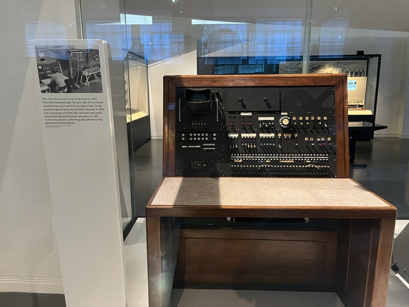 The Pilot ACE, based on Turing's design, at the Science Museum, London.