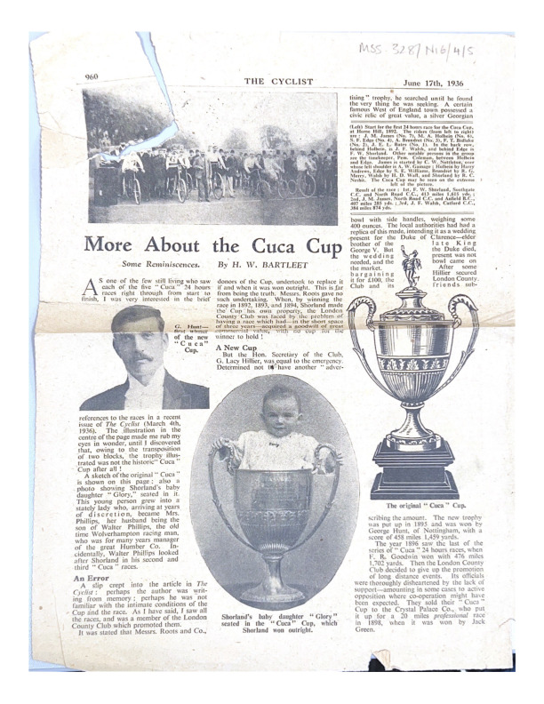 More About the Cuca Cup