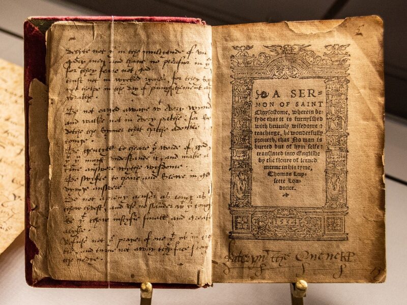 Prayers and Meditations opened.