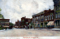 Washington Street on East Side Square