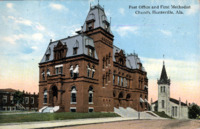 Post Office and First Methodist Church