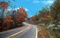 A Fall Scene on the Road to Monte Sano