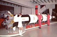 Scale Model of Apollo Saturn V