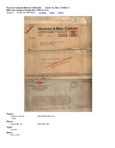 Bills and receipts of family life, 1930s (1 of 2).