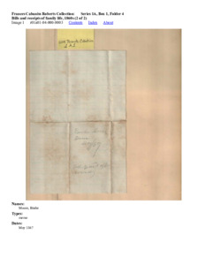 Bills and receipts of family life, 1860s (2 of 2).