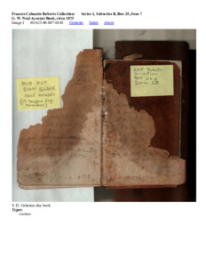 G. W. Neal Account Book, circa 1873