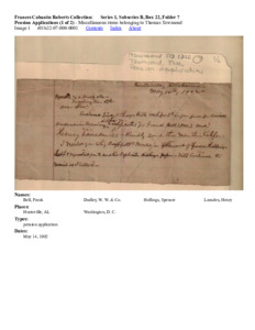 Pension Applications (1 of 2)