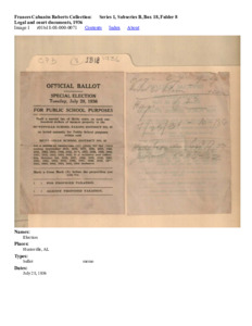 Legal and court documents, 1936