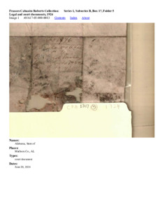 Legal and court documents, 1924