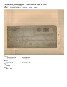 Legal and court documents, 1917