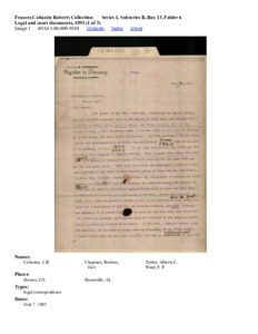 Legal and court documents, 1893 (1 of 3)