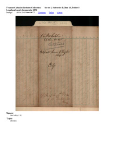 Legal and court documents, 1892