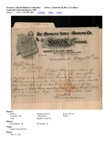 Legal and court documents, 1891