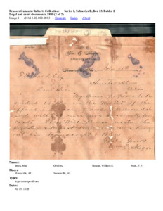 Legal and court documents, 1889 (2 of 2)