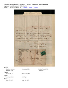 Legal and court documents, 1888 (1 of 3)