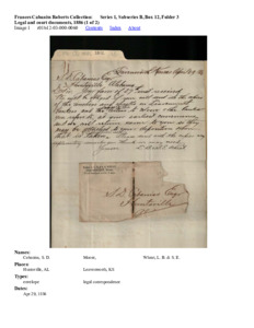 Legal and court documents, 1886 (1 of 2)