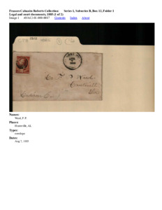 Legal and court documents, 1885 (1 of 2)