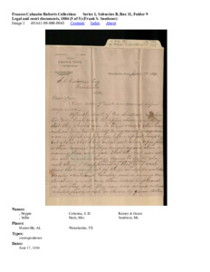 Legal and court documents, 1884 (5 of 5) (Frank S. Snedecor)