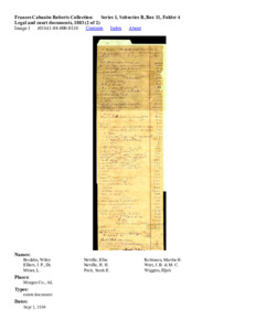 Legal and court documents, 1883 (2 of 2)
