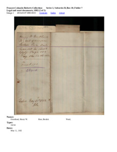 Legal and court documents, 1882 (2 of 2)