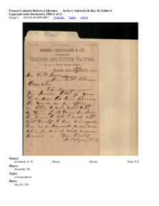 Legal and court documents, 1882 (1 of 2)