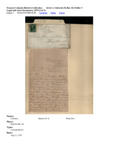 Legal and court documents, 1879 (3 of 3)