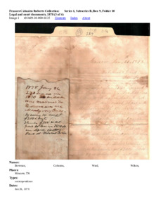 Legal and court documents, 1878 (3 of 4)