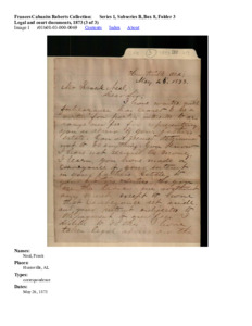 Legal and court documents, 1873 (3 of 3)