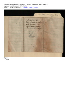 Legal and court documents, 1871 (5 of 5)