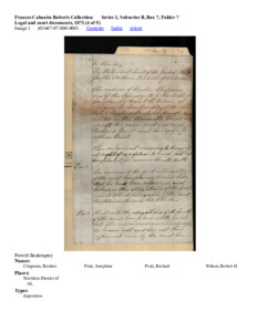 Legal and court documents, 1871 (4 of 5)