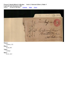 Legal and court documents, 1867