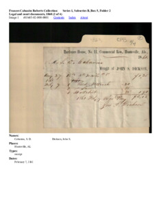 Legal and court documents, 1860 (2 of 4)