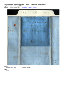 Legal and court documents, 1856