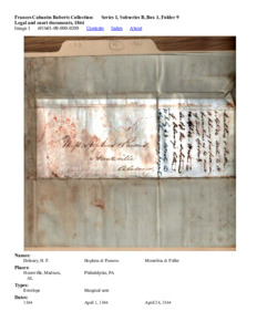 Legal and court documents, 1844