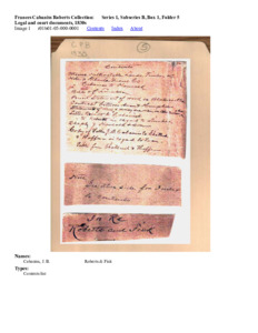 Legal and court documents, 1830s