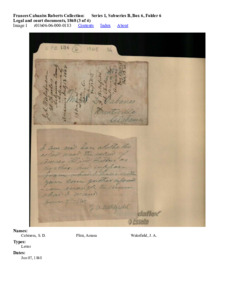 Legal and court documents, 1868 (3 of 4)