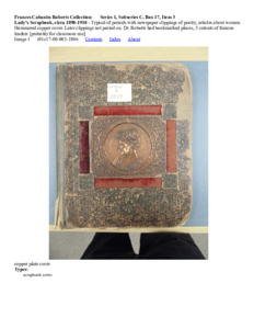 Lady's Scrapbook, circa 1890-1910