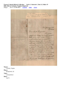 Bibb, Dike to Cabaniss, Virginia (Shepherd)