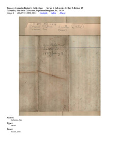 Cabaniss, Sue from Cabaniss, Septimus Douglass, Sr., 1879