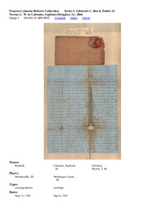 Nectur, L. W. to Cabaniss, Septimus Douglass, Sr., 1866