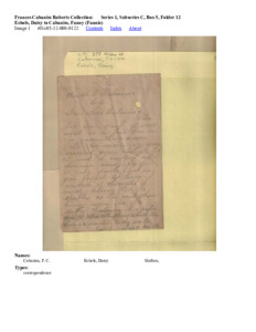 Echols, Daisy to Cabaniss, Fanny (Fannie)