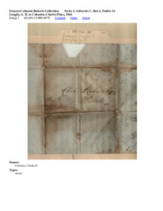 Longley, L. R. to Cabaniss, Charles Pines, 1846