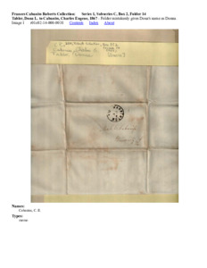 Tabler, Dona L. to Cabaniss, Charles Eugene, 1867