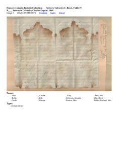 R___, Joanna to Cabaniss, Charles Eugene, 1868