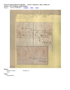 Fennel, S. P. to Cabaniss, Charles Eugene