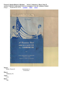 Answer Guide for Understand Civics to Accompany Civics for Alabama Schools