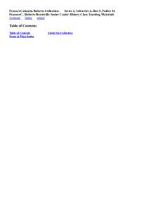 Document of Historical Resources, Huntsville High School, 1975 [Not digitized]